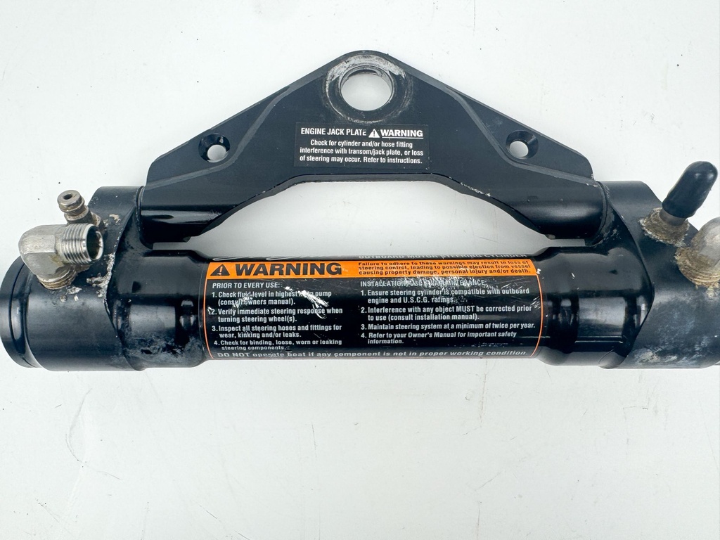 SeaStar Front Mount Outboard Hydraulic Steering Cylinder Assembly Ram HC5345