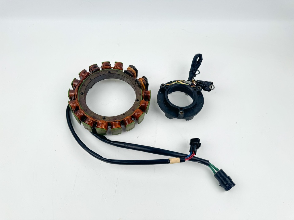 2003 Yamaha 200 HP 2 Stroke Outboard Coil Pulser Base Stator Assembly 65L-85510-00-00 OEM