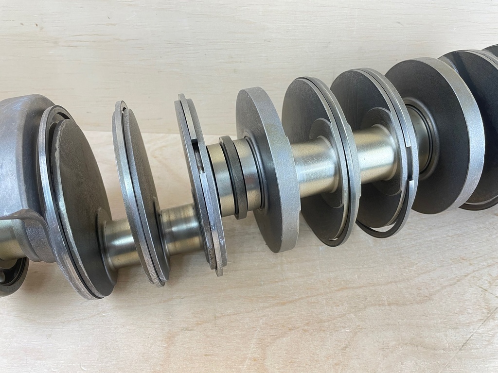 2000 Mercury 200HP 2 Stroke Optimax DFI 3.0L Crankshaft Assembly 9784A11