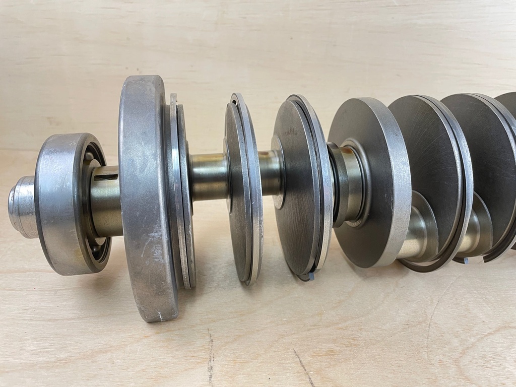 2000 Mercury 200HP 2 Stroke Optimax DFI 3.0L Crankshaft Assembly 9784A11