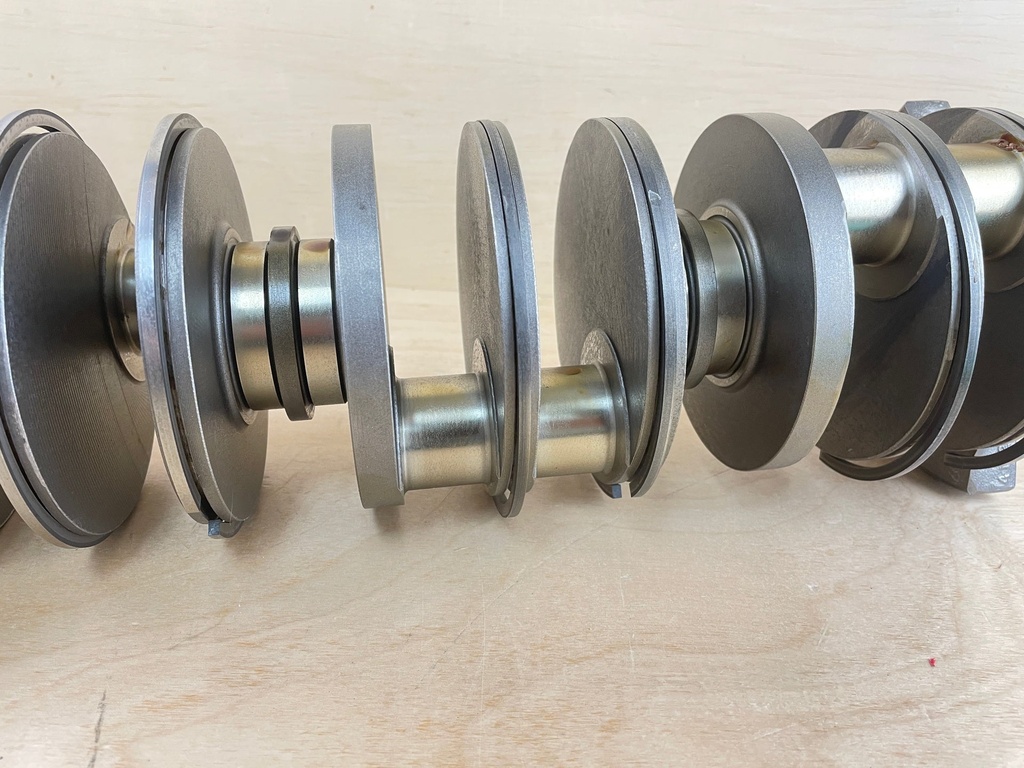 2000 Mercury 200HP 2 Stroke Optimax DFI 3.0L Crankshaft Assembly 9784A11