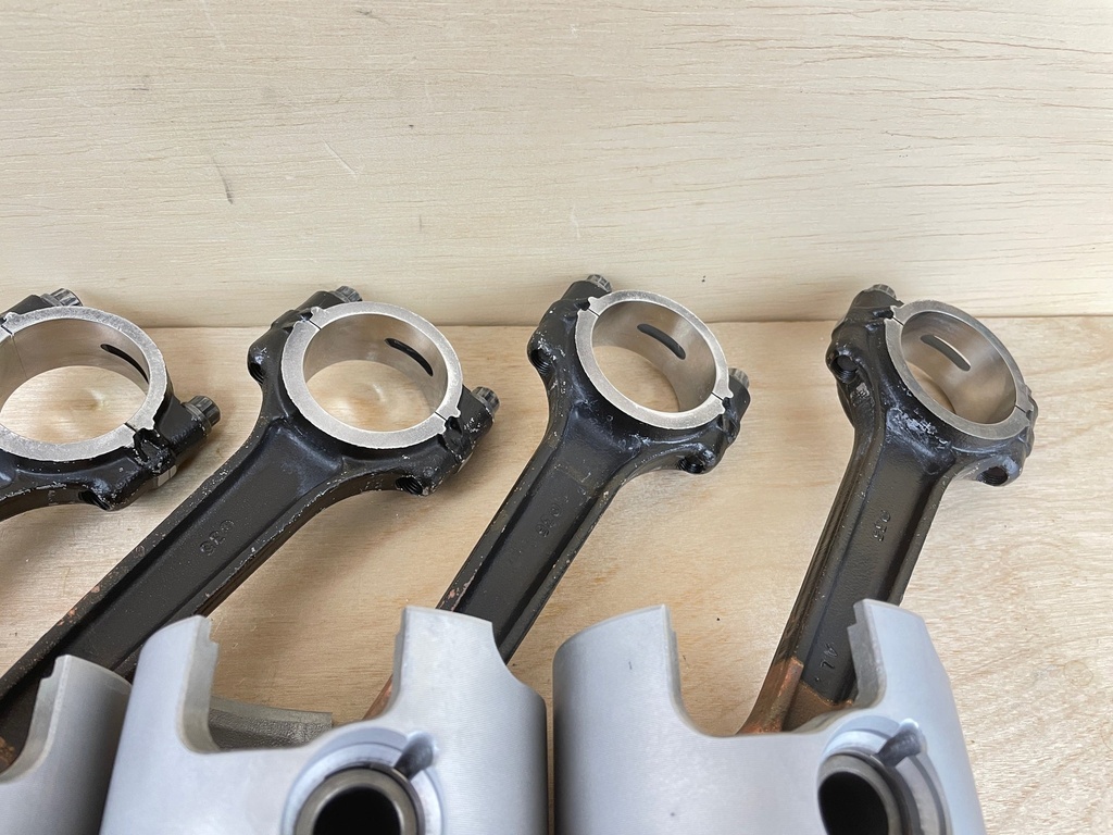 2000 Mercury 200HP Optimax 2 Stroke Starboard Port Piston & Rod Assembly Set 859297T2, 859296T2