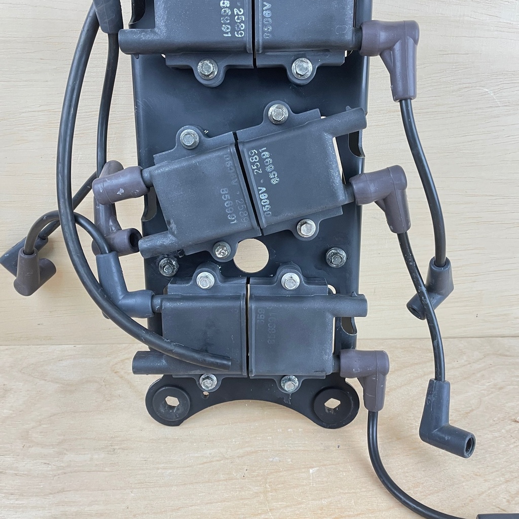 2000 Mercury 200HP Optimax DFI Ignition Coil Kit With Plate 856991A1 850295T4