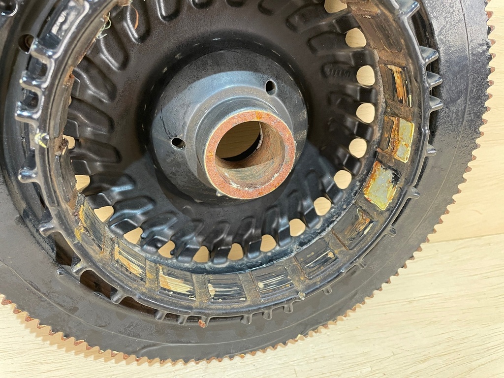 Evinrude Etec 3.3L 200 - 250 HP Flywheel Assembly 586966 586814 - Parts