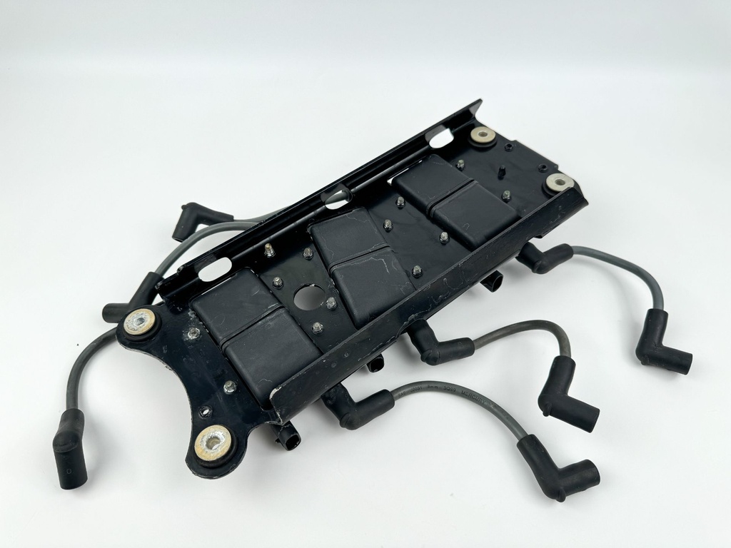 2000 Mercury 200 HP 2 Stroke Outboard Ignition Coil Set W/ Plate 856991A1 OEM