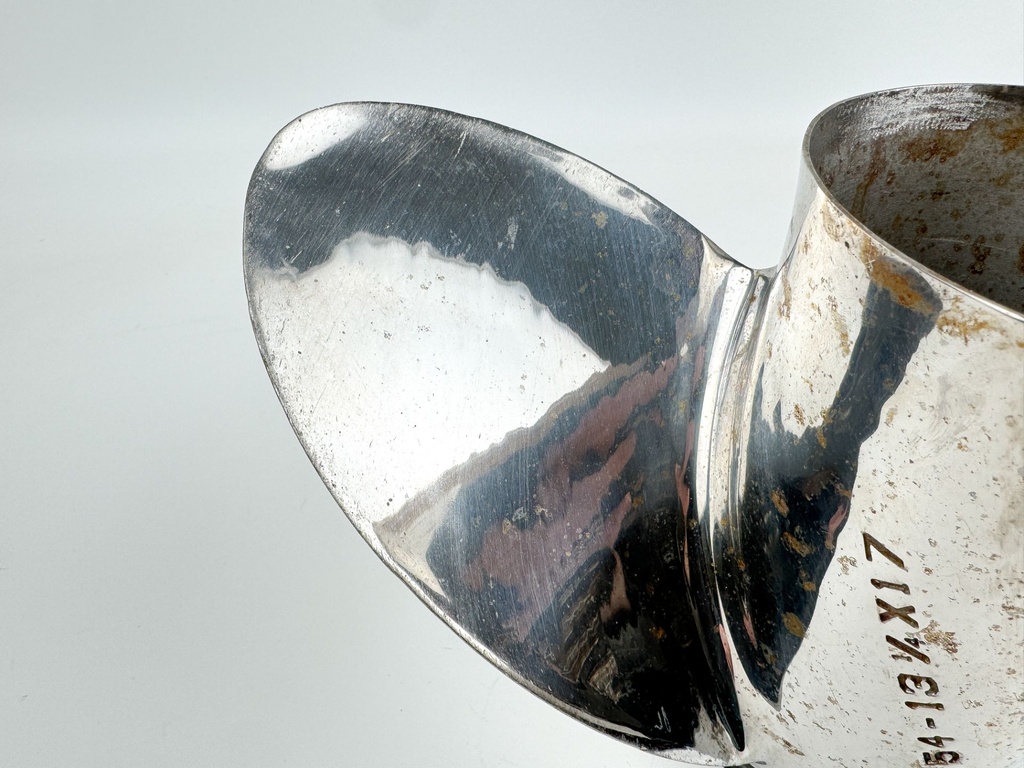 Michigan Wheel Apollo 3 Blade Stainless Steel Propeller 13 1/4" x 17P LH