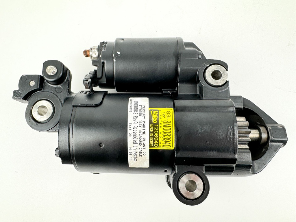 2015 Mercury 115 HP 4 Stroke Outboard Starter Motor 8M0088064 OEM