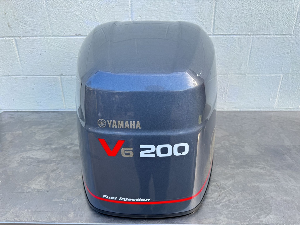 Yamaha 200HP 2 Stroke OX66 Saltwater Series Top Cowling Cover Lid 67H-42610-00-4D