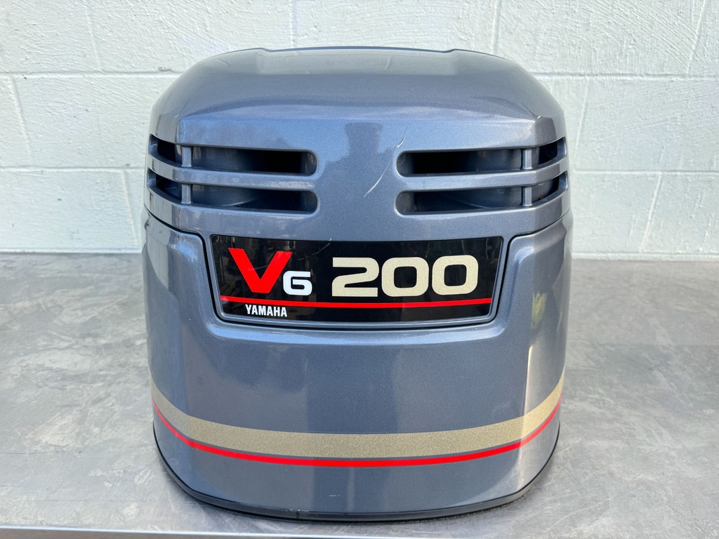 Yamaha 200HP 2 Stroke OX66 Saltwater Series Top Cowling Cover Lid 67H-42610-00-4D