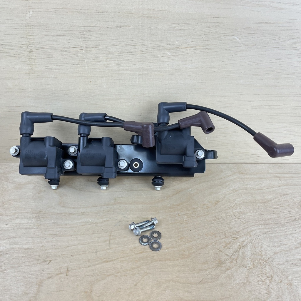 2010 Mercury 40HP 4 Stroke Outboard Ignition Coil Set & Plug Wires 8M0045124