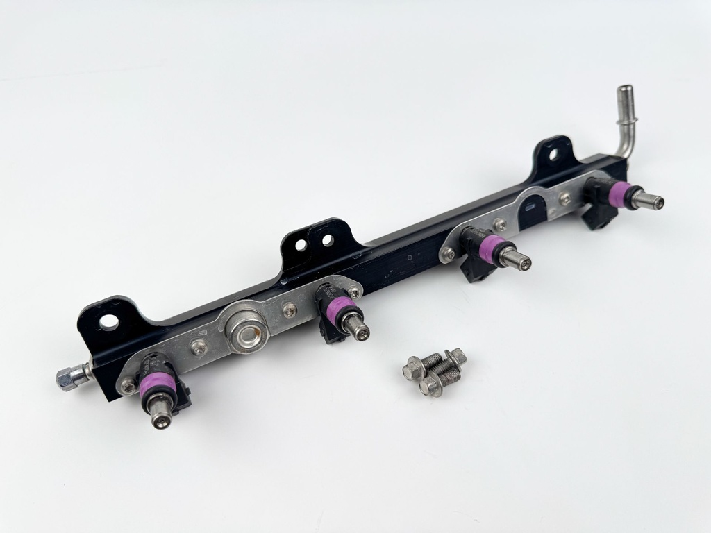 2007 Mercury 135 HP 4 Stroke Outboard Fuel Injector Set W/ Rail 8M0041571 OEM