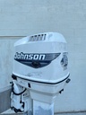 2000 Johnson 175HP 25" XL Shaft 2 Stroke Carbureted Outboard Engine - Freshly Serviced