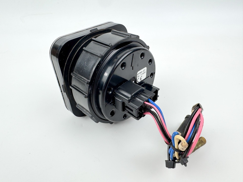 Yamaha Command Link Square Speed Fuel Gauge Tach 6Y80-01 Tested Used