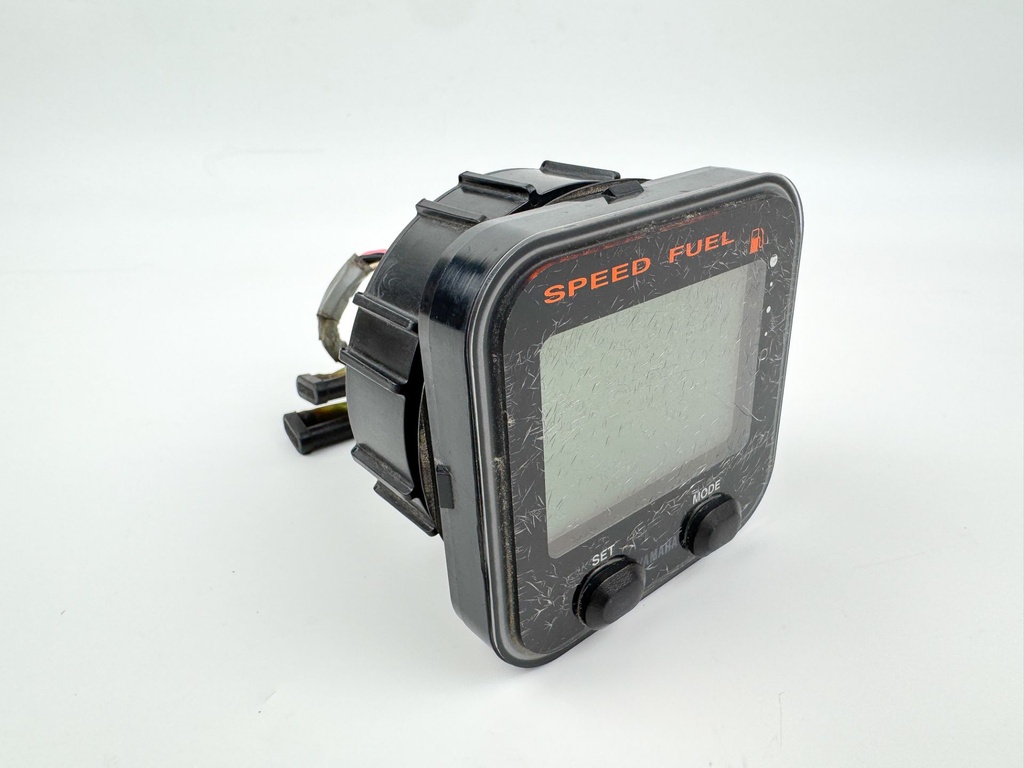 Yamaha Command Link Square Speed Fuel Gauge Tach 6Y80-01 Tested Used