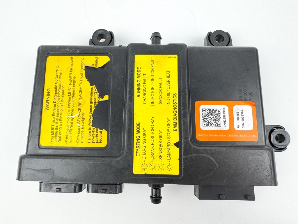 2007 Evinrude 90 HP 2 Stroke Outboard Engine Control Unit ECU 0586759 OEM