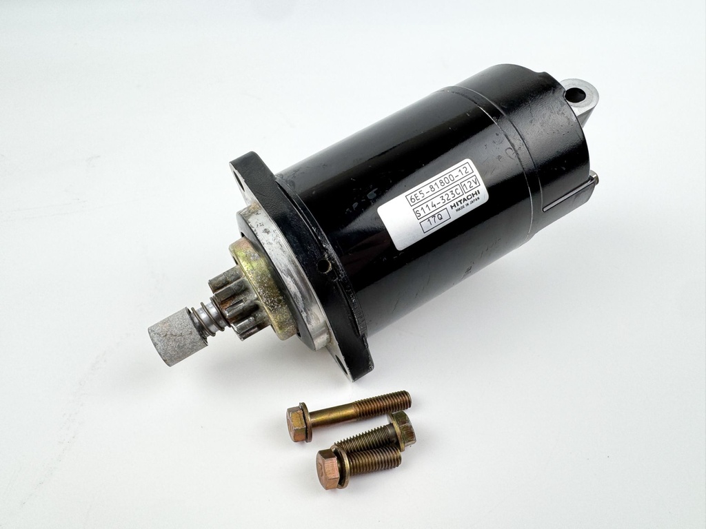 2002 Yamaha 50 HP 4 Stroke Outboard Starter Motor 6E5-81800-12-00 OEM