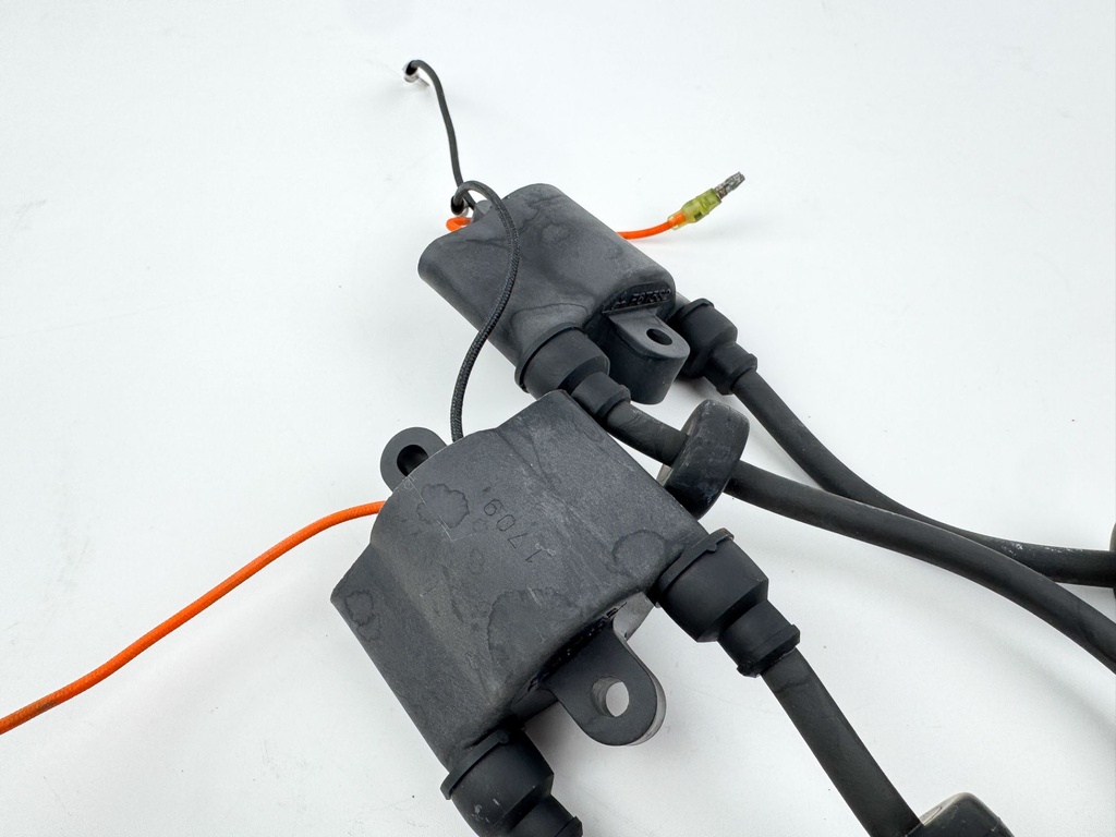 2002 Yamaha 50 HP 4 Stroke Outboard Ignition Coil Set 62Y-85570-00-00 OEM