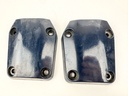 2012 Evinrude 250 HP 2 Stroke Etec Outboard Lower Mount Covers Set 0338741 OEM