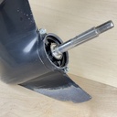 2005 Mercury 75HP 2 Stroke 20" L Lower Unit Gearcase Assembly 2.33:1 9011J37