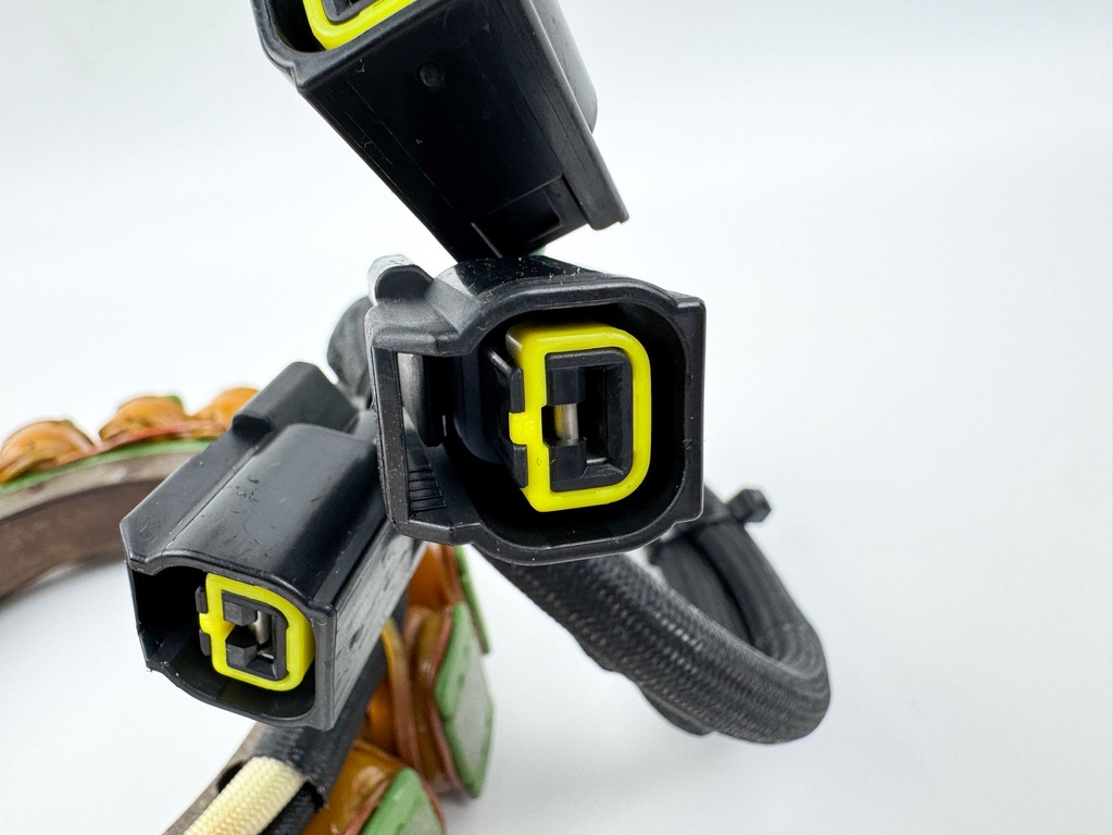 2005 Yamaha 300 HP HPDI 2 Stroke Outboard Coil Pulser Base Stator Assembly 60V-85580-00-00 OEM