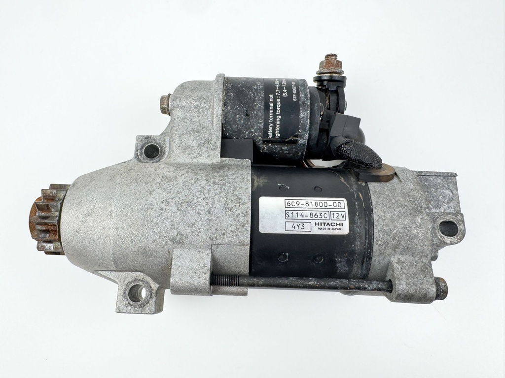 2005 Yamaha 300 HP HPDI 2 Stroke Outboard Starter Motor 6D0-81800-00-00 OEM