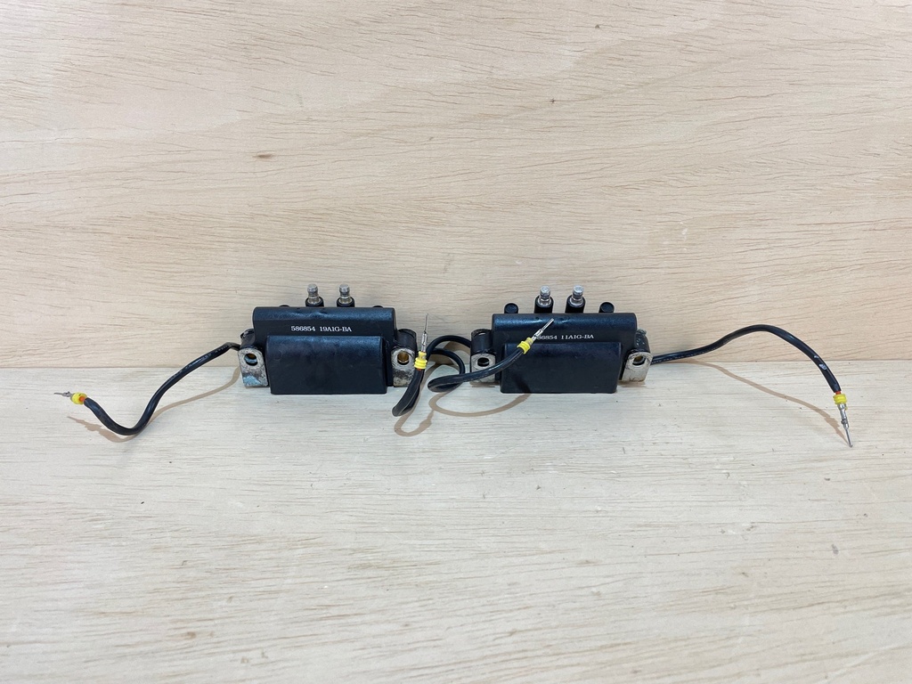 2008 Evinrude Etec 115HP Outboard Engine Ignition Coil Dual Pair 0586854