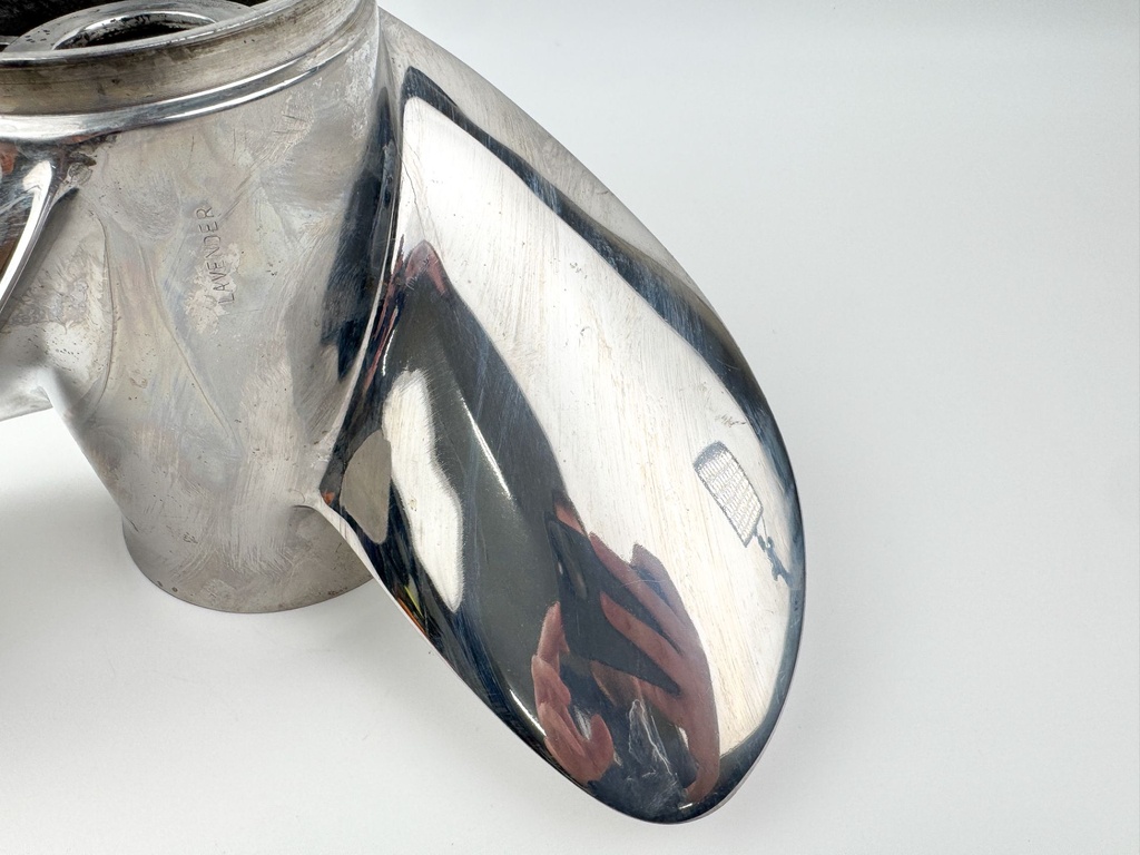 Yamaha Stainless Steel 3 Blade Prop Propeller 15 1/4" x 19P RH Standard