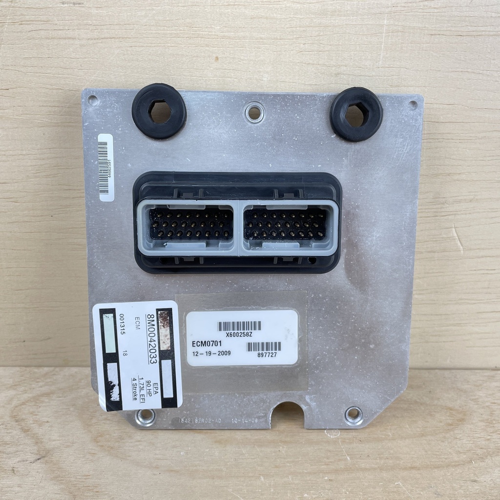 2010 Mercury 90HP 4 Stroke ECU ECM Control Module 89772720T 467 Hours