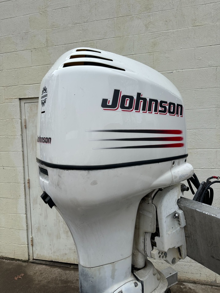 2001 Johnson 150 HP 2 Stroke Outboard Engine With 25" Shaft