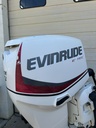 2014 Evinrude 90 HP 2 Stroke Outboard Engine W/ 20" Shaft 395 Hours