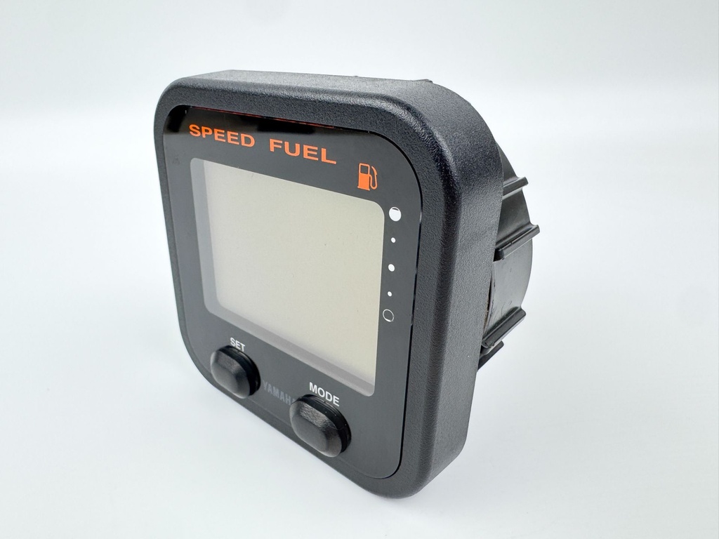 Yamaha Command Link Square Speed Fuel Gauge 6Y80-01 Tested Used