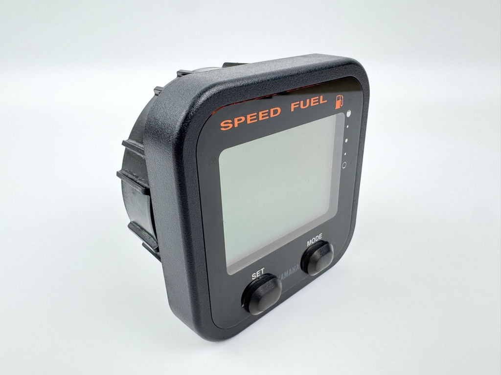 Yamaha Command Link Square Speed Fuel Gauge 6Y80-01 Tested Used