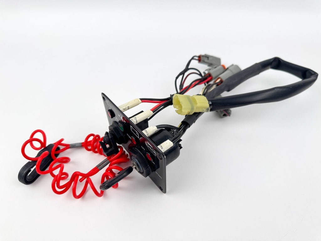 Honda Outboard Single Engine Key Ignition Switch Assembly With Panel