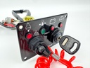 Honda Outboard Single Engine Key Ignition Switch Assembly With Panel
