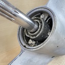 2000 Evinrude Johnson 50HP Outboard 20" Shaft Lower Unit Gearcase Assembly 0435280