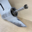 2000 Evinrude Johnson 50HP Outboard 20" Shaft Lower Unit Gearcase Assembly 0435280