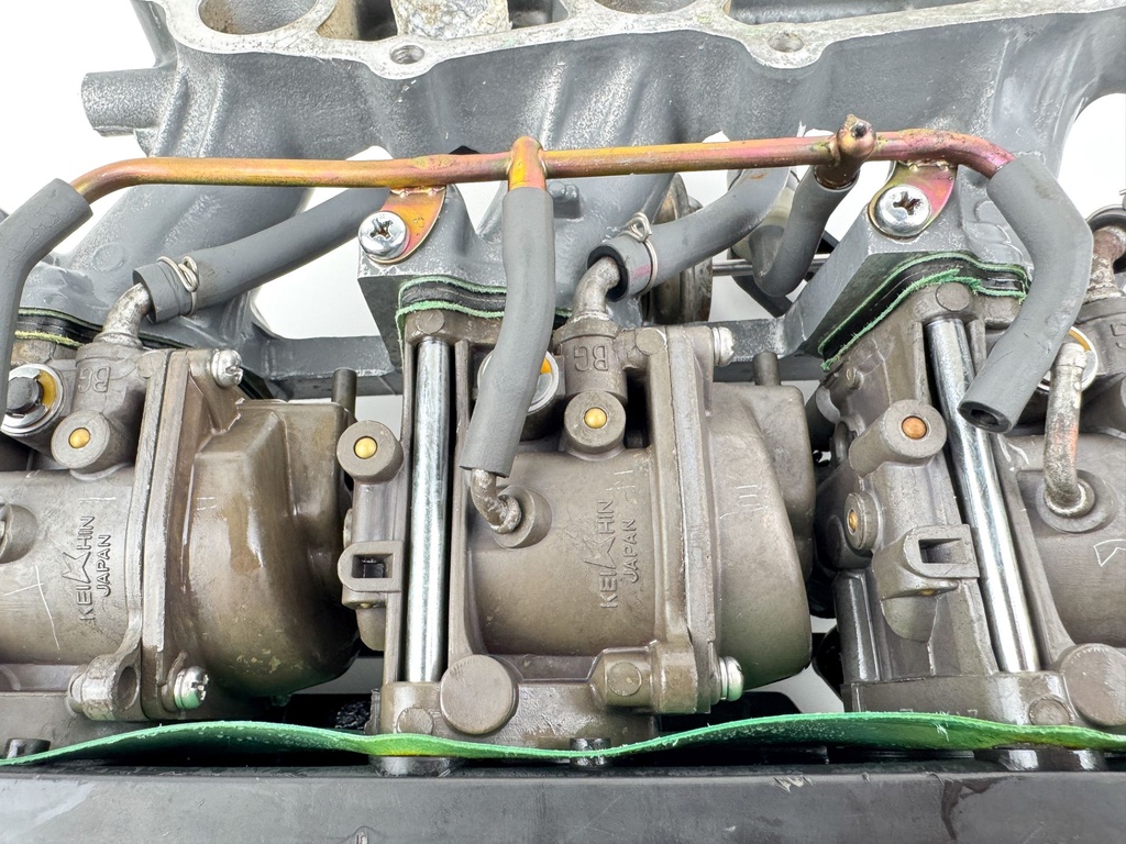 1999 Honda 50 HP 4 Stroke Outboard Carburetor Set 16100-ZW4-D23ZA - Ready To Install