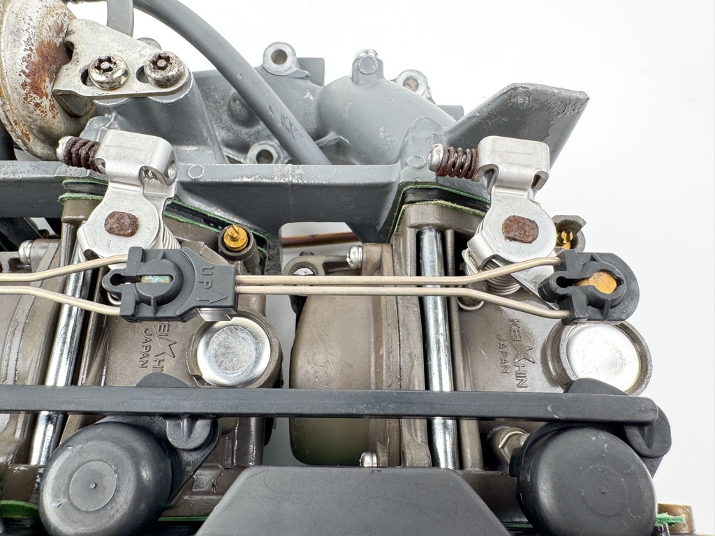 1999 Honda 50 HP 4 Stroke Outboard Carburetor Set 16100-ZW4-D23ZA - Ready To Install