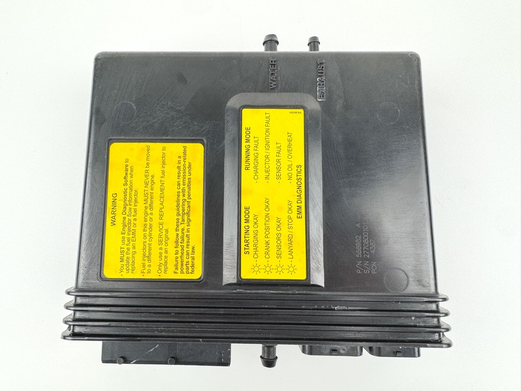 2008 Evinrude 300 HP 2 Stroke Outboard Engine Control Unit ECU EMM 0586982 OEM