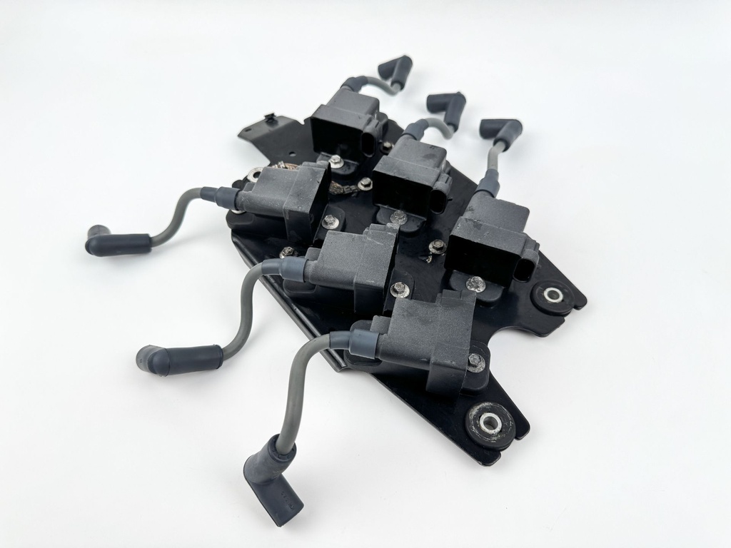 2001 Mercury 150 HP 2 Stroke Outboard Ignition Coil Set W/ Plate 827509T7 OEM