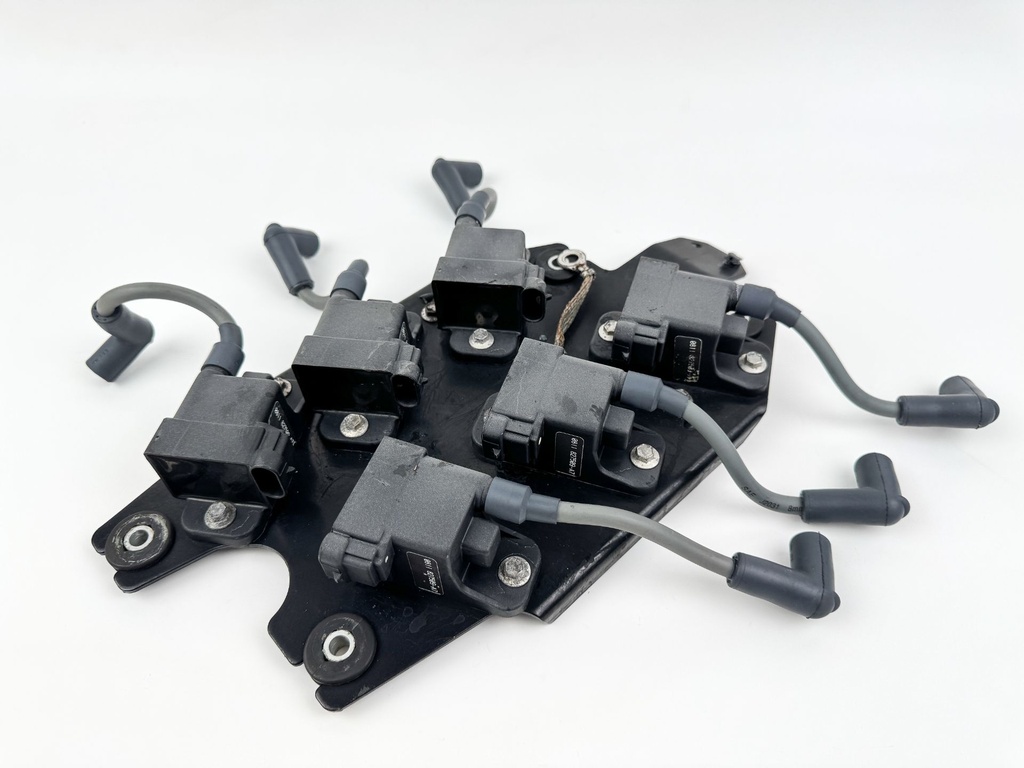 2001 Mercury 150 HP 2 Stroke Outboard Ignition Coil Set W/ Plate 827509T7 OEM