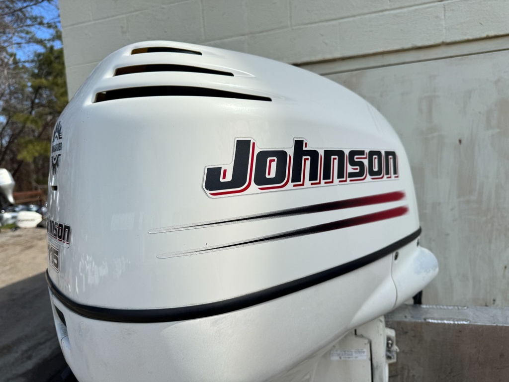 2001 Johnson 115HP 2 Stroke Outboard Engine With 25" Shift - Good Condition