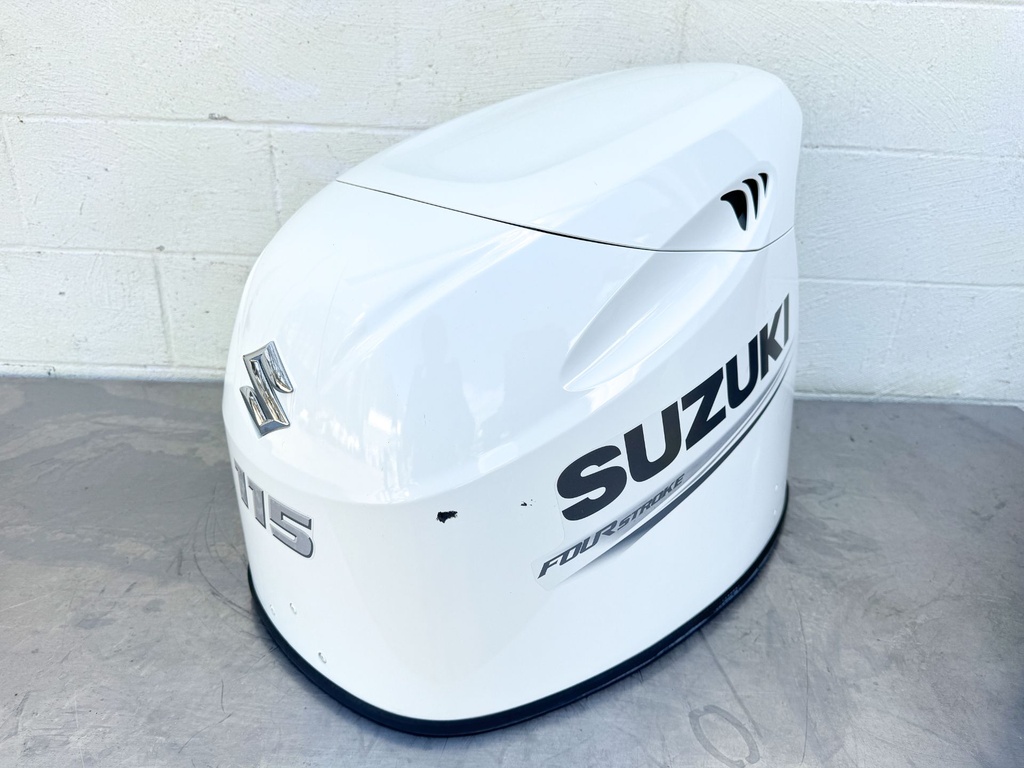 2017 Suzuki 115 HP 4 Stroke Outboard Top Cowling 61400-90890-Y5S OEM