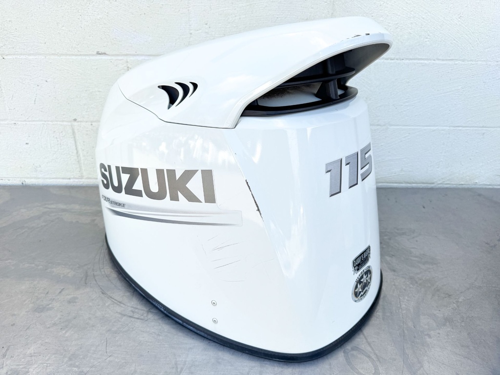 2017 Suzuki 115 HP 4 Stroke Outboard Top Cowling 61400-90890-Y5S OEM