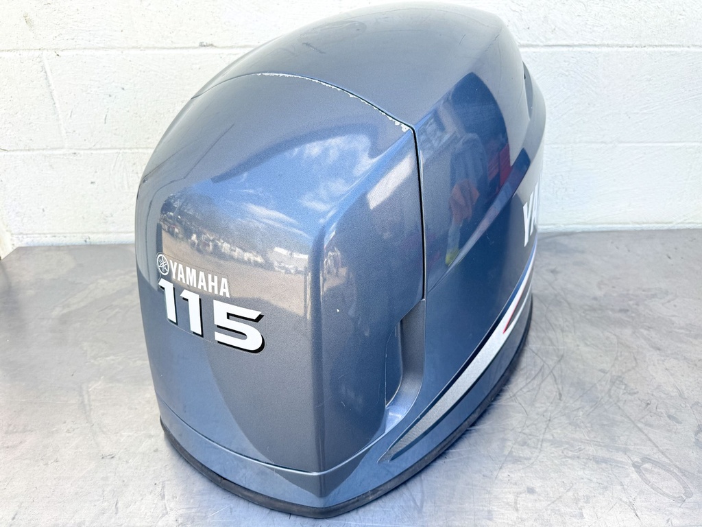 2002-2011 Yamaha F115 115HP 4 Stroke Outboard Engine Top Cowling Cover
