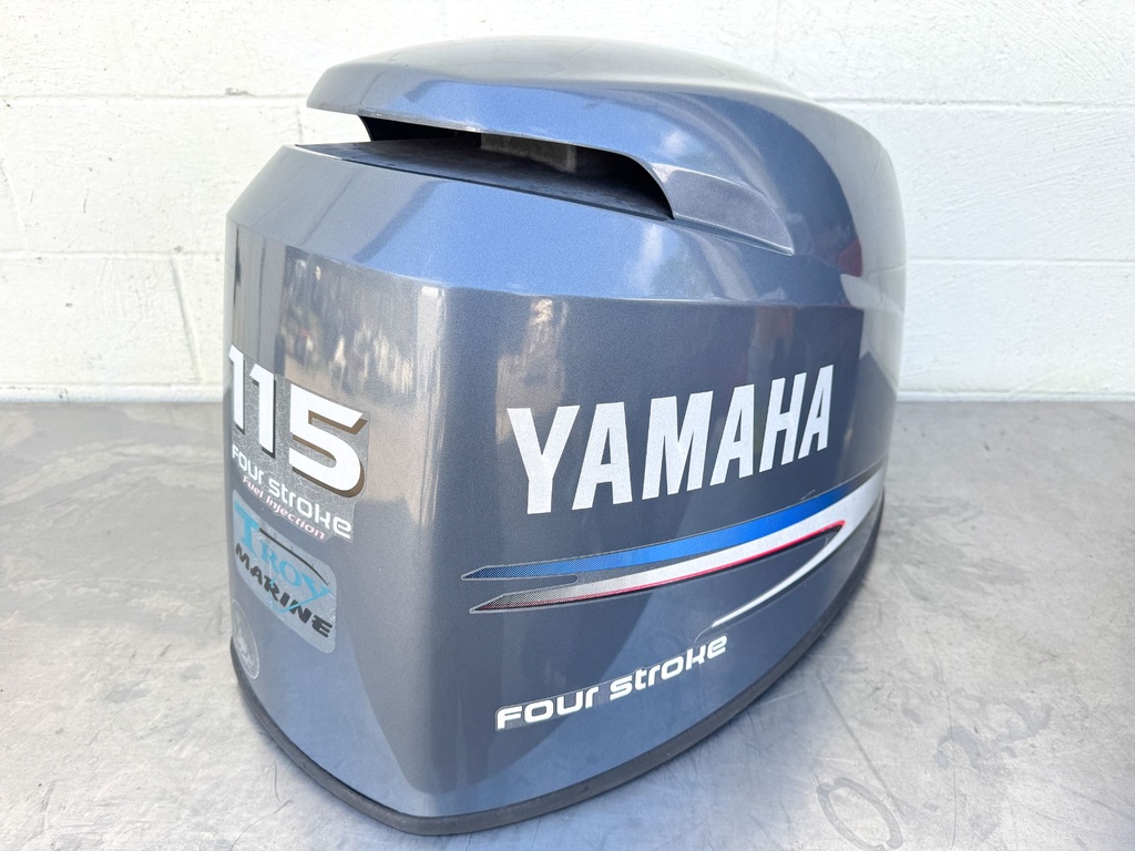 2002-2011 Yamaha F115 115HP 4 Stroke Outboard Engine Top Cowling Cover