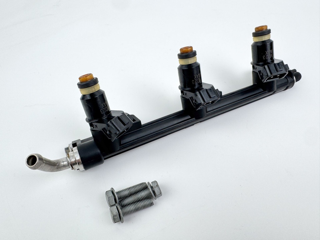 2007 Mercury 25 HP 4 Stroke Outboard Fuel Injector Set W/ Rail 898101T75 OEM