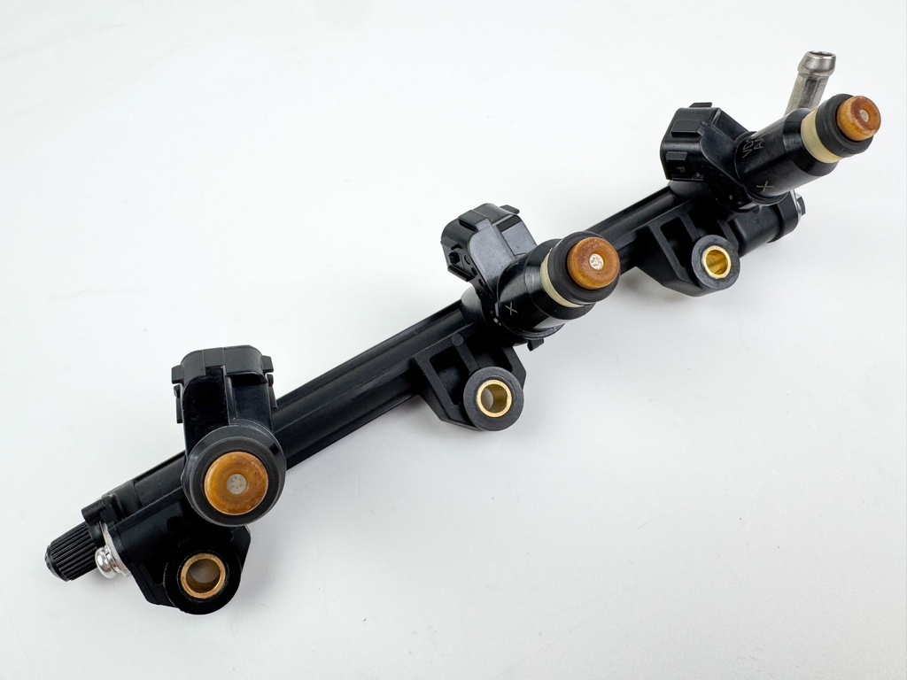 2007 Mercury 25 HP 4 Stroke Outboard Fuel Injector Set W/ Rail 898101T75 OEM