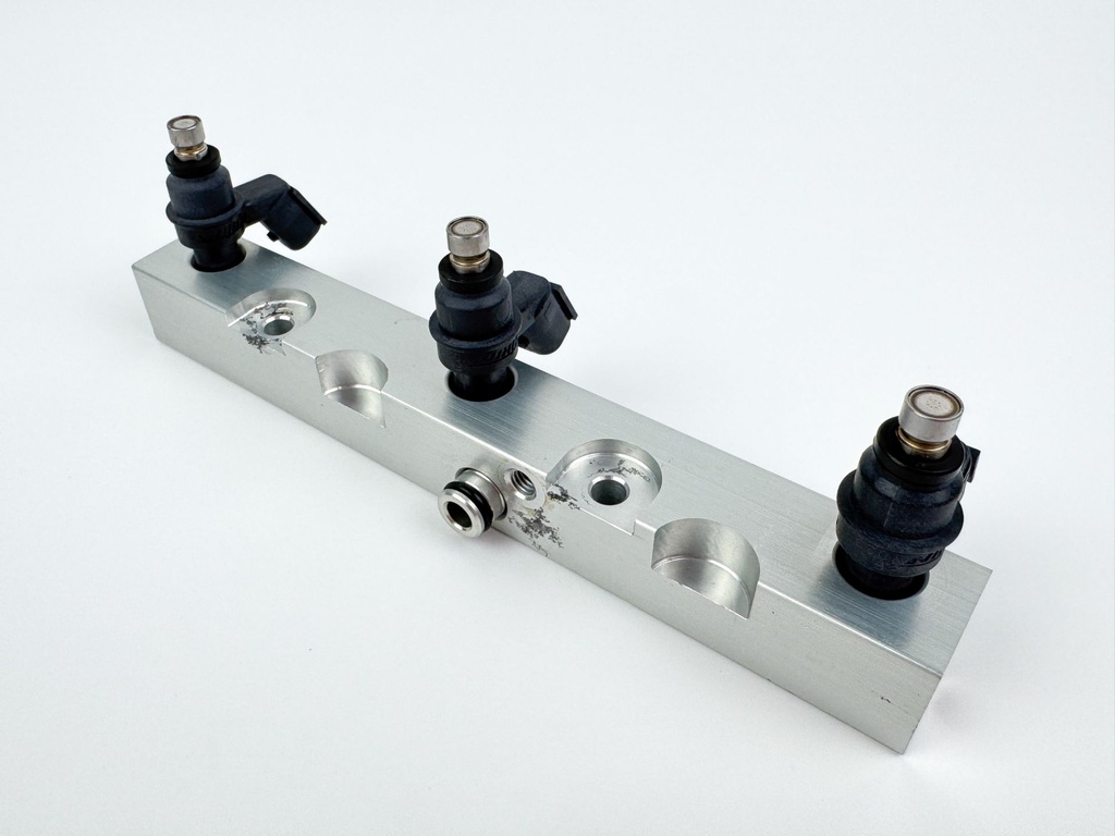 2010 Honda 60 HP 4 Stroke Outboard Fuel Injector Set W/ Rail 16450-ZZ3-003 OEM