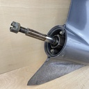 2012 Yamaha 200HP 3.3L Outboard 25" Lower Unit Gearcase RH 69J-45300-20-8D